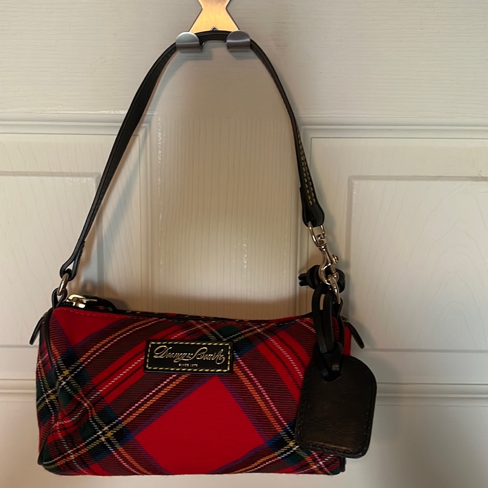 Dooney & Bourke Wool Tartan handbag/wristlet